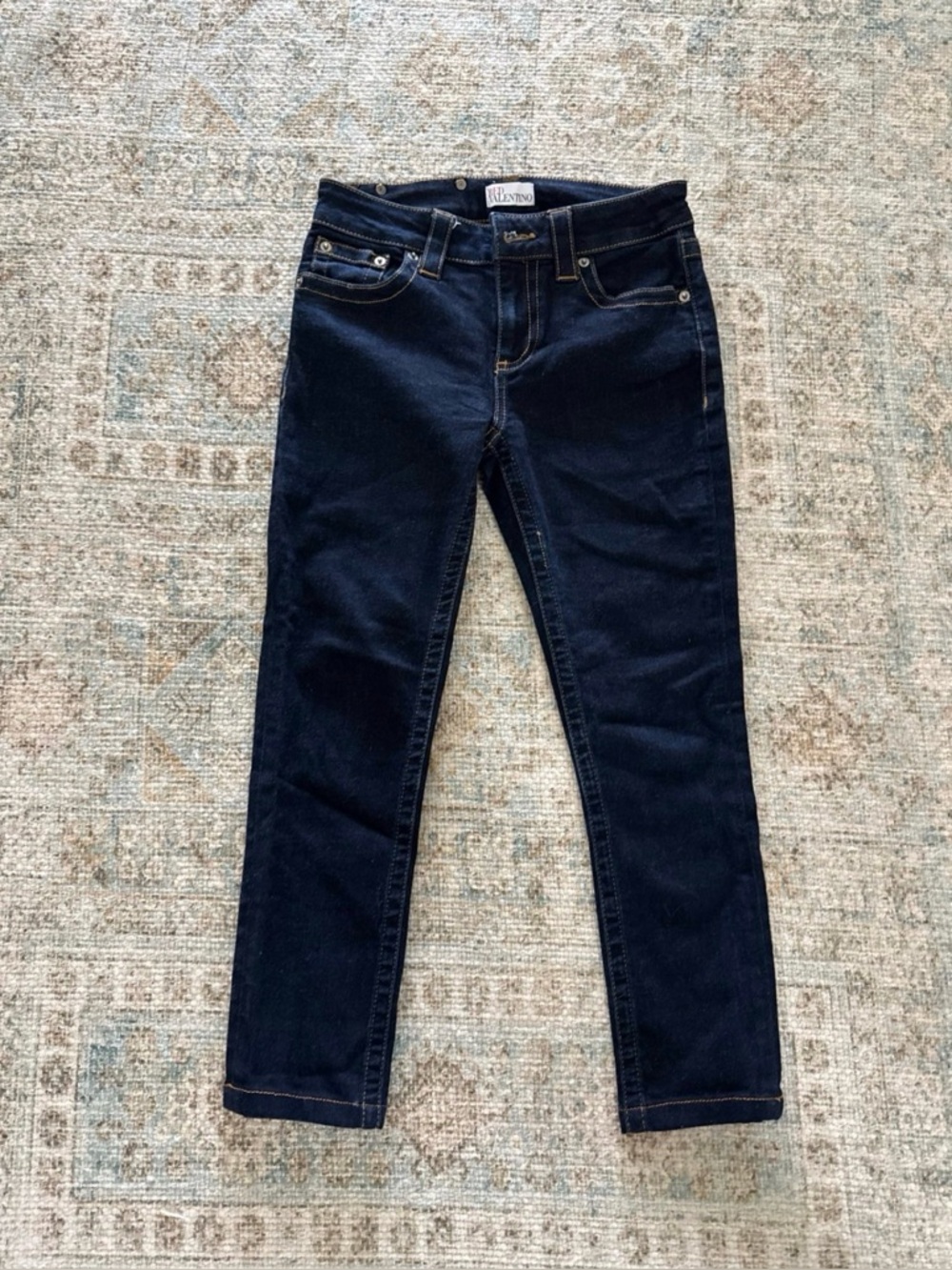 Red Valentino women’s cropped jeans. 25